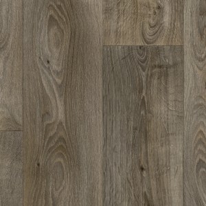PVC Bodenbelag Ambient 597 in Grau mit Stabparkett-Optik, Meterware.