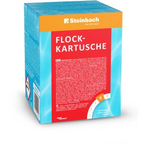Aqua correct Cartouche de floculant 1 kg (8 x 125 g) pour l'entretien de la piscine et une eau claire.