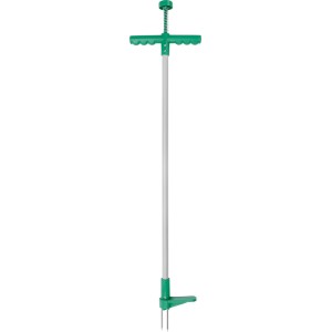 Désherbeur, 100 cm, avec poignée en T et mécanisme d'éjection pour le travail du sol.
