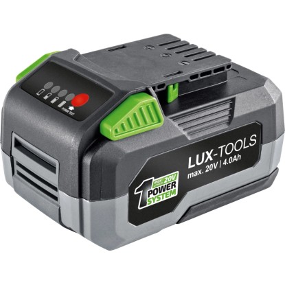 LUX-TOOLS Batteria di ricambio agli ioni di litio 20 V / 4 Ah