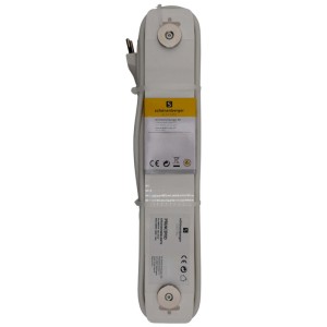 Schönenberger Multiprise Principio Magnet, 6 prises, blanc, avec support magnétique et câble de 2m.