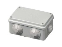 Max Hauri Abzweigdose leer AP / IP55 Grau (HxBxT) 120 x 80 x 50 mm