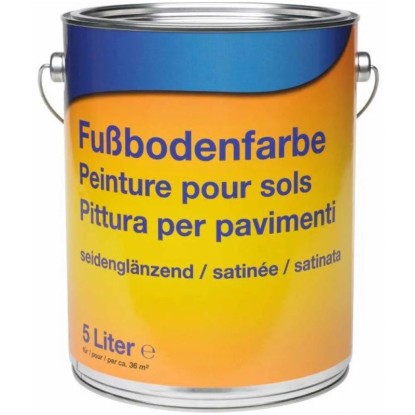 OBI Pittura per pavimenti lucida satinata Grigio 5 l