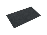Kraiburg Profimat® Bautenschutzmatte Gummigranulat Schwarz 80 x 120 cm