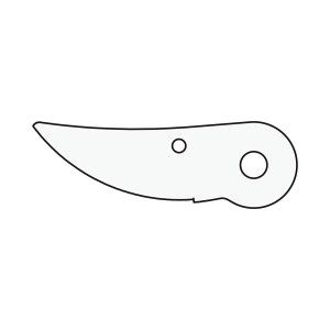Felco Klinge für Baumschere Felco 5: Ersatzklinge aus Stahl für Gartenscheren.
