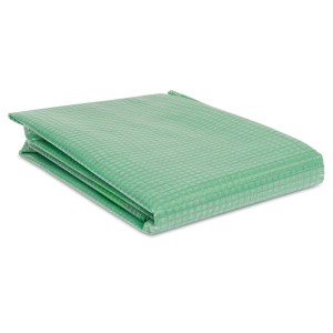 Film grigliato verde Windhager Strong, 200x300cm, 250 g/m², rinforzato e resistente agli strappi come copertura per giardino e terrazza.