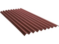 Onduline Base Bitumenwellplatte Rot 2'000 x 855 mm