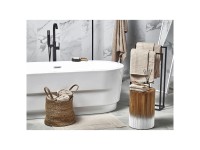 Beliani Handtuch-Set Atai Baumwolle Beige 11-tlg.