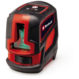 Niveau laser croix Einhell TC-LL 2 G en plastique, rouge et noir.
