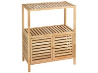 Haushalts- / Badregal mit 2 Türen Norway Walnuss 86 x 67,5 cm