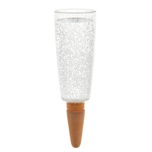 Scheurich Figurine d'arrosage Copa M, transparent, 150ml. Accessoire de jardin pour plantes en pot.