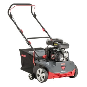 Al-Ko Scarificateur à essence 38.6 P Combi Care Comfort avec bac de ramassage, rouleau aérateur et scarificateur.