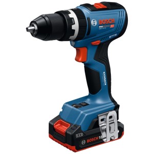 Avvitatore a percussione a batteria Bosch Professional GSB 18V-65 con batteria.