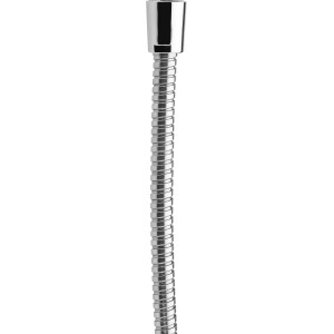Flexible de douche chromé en acier inoxydable pour ensemble de douche de baignoire, longueur 150 cm.
