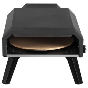 Mr. Grill Pizzaofen Fino Stahl Schwarz 4 kW