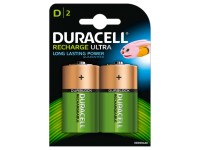 Duracell Akku-Batterie D Recharge Ultra NiMH HR20 / 3'000 mAh / 2 Stk.