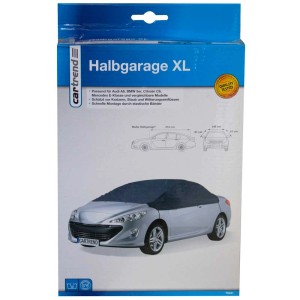 Cartrend Housse de protection auto Bleu Foncé XL : Protection contre les intempéries et les rayures.