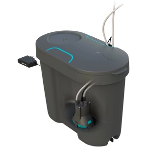 Kit d'arrosage vacances Gardena avec réservoir d'eau pour plantes d'intérieur.