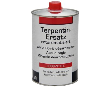 Essence de térébenthine doublement rectifiée Kreidezeit, solvant