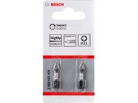 Bosch Schrauberbits Impact Control PZ1 / 2-tlg.