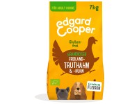 Edgard & Cooper Hunde-Trockenfutter Truthahn und Huhn Bio Adult 7 kg