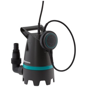 Gardena Pompe submersible eaux chargées 9200 Basic, pompe électrique pour fosses, bassins et caves.
