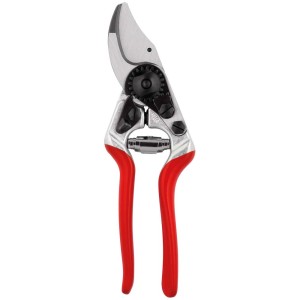 Felco 14 cesoie da giardino: Cesoie compatte per alberi, viti e giardini con manici rossi e testa di taglio appuntita.