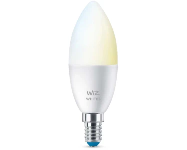 WiZ Lampadina LED forma a candela E14 Wi-Fi bluetooth opaca 4,8