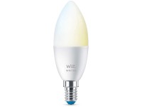 WiZ Lampadina LED forma a candela E14 Wi-Fi bluetooth opaco 4,8 W / 470 lm