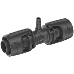 Gardena Raccordo a T per Micro-Drip-System, transizione da 13 mm a 4,6 mm, set da 5.