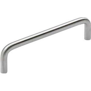 Maniglia per mobili 1405 in acciaio inox spazzolato per armadi e cassetti.