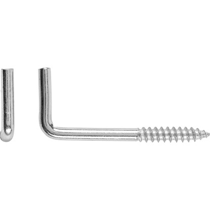 Gancio a vite diritto zincato Ø 2,0 x 20 mm / 8 pz.