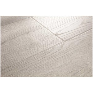 Sol stratifié Aqualine Chêne Historic Arctic, résistant à l'eau et durable.