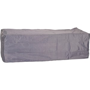 Copertura premium grigia Acamp per divano letto a 3 posti, 220x84x65 cm.