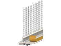 Laibungsprofil mit Schutzlippe und Gewebe Putzstärke 9 mm / Länge 2,5 m