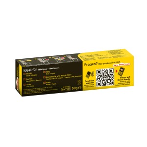 Pattex Kraftkleber Transparent, tubo da 50g. Adesivo universale per la massima tenuta.