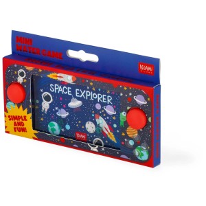 Legami Mini Water Flipper Space Explorer en boîte avec motif spatial.
