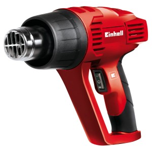 Décapeur thermique Einhell TH-HA 2000/1, outil à air chaud rouge pour bricoleurs.