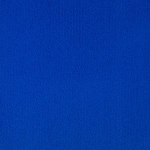 Moquette bleue Caracas Tinte au mètre, largeur 400 cm.