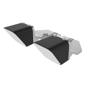 Phare LED Worx Fiatlux pour robot tondeuse Landroid Vision, module complémentaire pour fonctionnement nocturne.