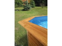 Weka Toprail Handlaufverbreiterung für Pool 593 A und B