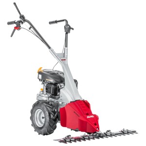 AL-KO faucheuse à barre de coupe thermique BM 875 IV : Tondeuse flexible avec barre de coupe robuste pour jardins naturels.