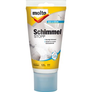 Molto Schimmel Stopp Power Cleaner, tubo da 125ml per la rimozione e la prevenzione della muffa.