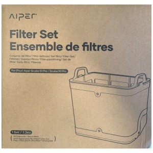 Aiper Kit de filtres de piscine Scuba S1 Pro/N1 Pro, comprenant un bac à débris et 2 filtres ultra-fins.
