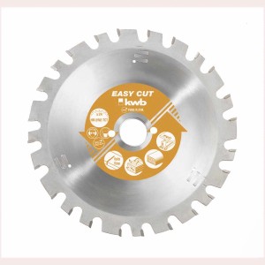Lama per sega circolare kwb HM, Ø 210 mm, 34 denti, per tagli precisi in legno, metallo e plastica.
