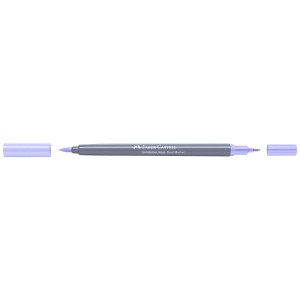 Faber-Castell Goldfaber Aqua Dual Marker Lavendel Hell, Stift mit Pinsel- und Finelinerspitze.