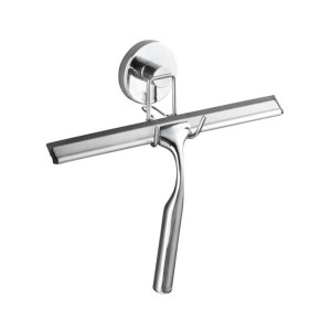 Wenko tergivetro per bagno e doccia cromato con sistema di fissaggio Vacuum-Loc.