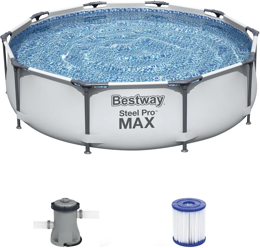 Bestway StahlrahmenPool Set Ø 305 / Höhe 76 cm kaufen bei OBI