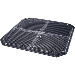 Grille de fond noire Garantia pour composteur 400-600 l, protection contre les rongeurs.
