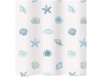 Diaqua® Duschvorhang Mare Textil Gemustert 120 x 200 cm